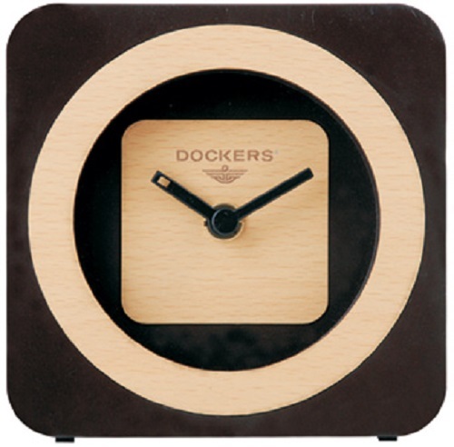 Plastic Square Shape Analog Type Designer Promotional Wall Clocks With Black Color Needle