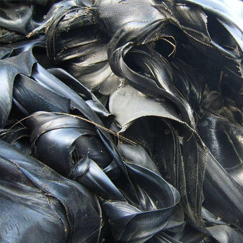 Black Uncured Unvulconized Steel Friction Rubber Scrap