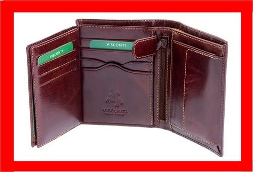 Very Spacious And Brown Color Plain Design Leather Mens Wallets Bifold Style Size: Various Sizes Are Available