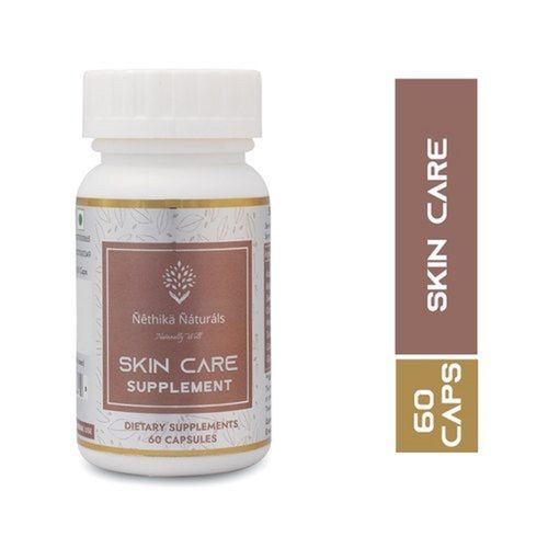  Neem, Manjistha, Tulsi, Turmeric, Brahmi Herbal Anti-Aging Skin Care Capsule