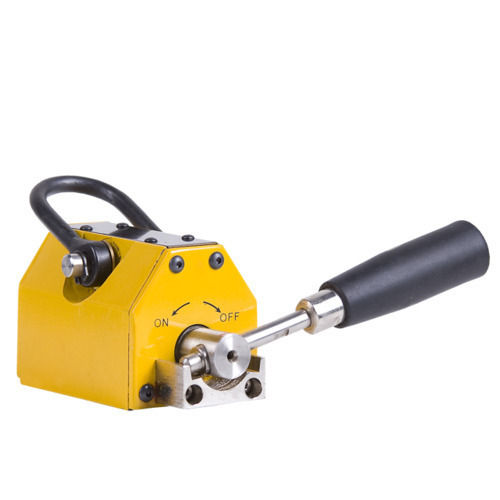 Strong Color Coated Stainless Steel Industrial Permanent Magnetic Lifter (Capacity 100 Kg)