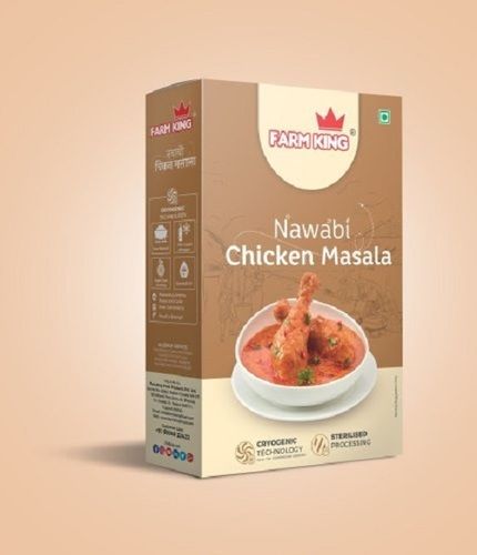 Fssai Certified 100Gm Farm King Nawabi Chicken Masala Grade: Food