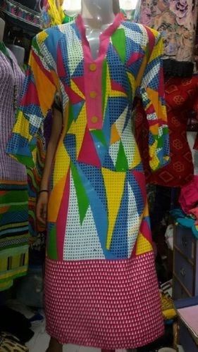 Full Sleeves Casual Wear Regular Fit Multi Colors Ladies Fancy Khadi Cotton Printed Kurti