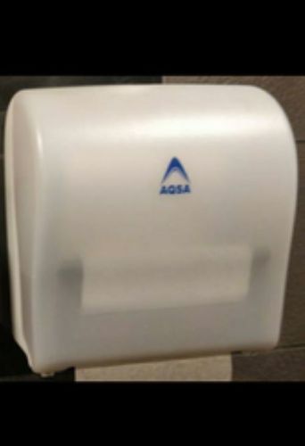 Gclean Wall Mounted Square Abs Plastic White Hrt Roll Dispenser