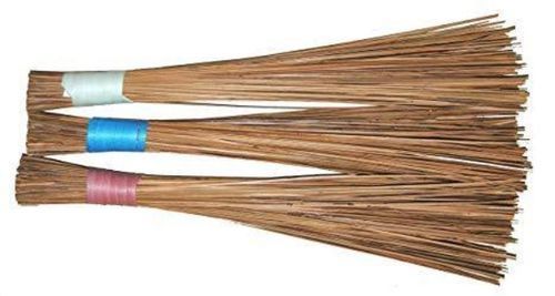 Hard Coconut Easy To Fit And Flexible Brown Spl Broom For Cleaning