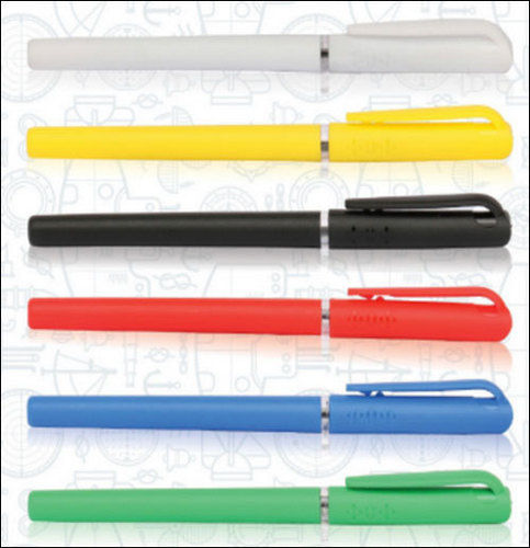 Metal Polished Ballpoint Pen For Office, Promotional, Gives Smooth Hand Writing, Complete Finish