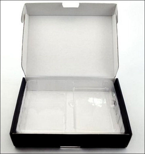 Printed Packaging Box Hard Disk, Holding Capacity 2-5 Kg, Embossing, Additional Cut Out, Raised Ink Finish