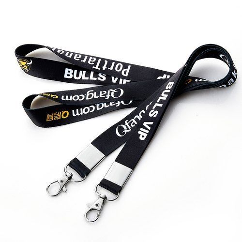 Printed Satin Id Card Ribbon Lanyard for School, Office, College, Students