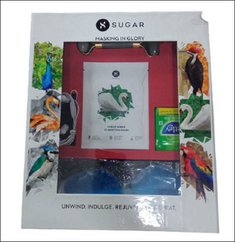 Rectangular Printed Custom Cardboard Box, 12x10x2 Inches