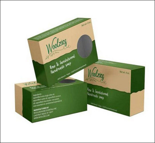 Rectangular Printed Packaging Box For Soap