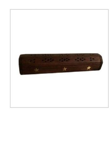 Termite Resistant Brown Wooden Incense Stick Holder with Great Strength for Hotel Use