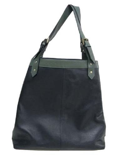 Zipper Closure Type Spacious And Light Weight Plain Design Black Color Fashionable Leather Bag For Womens