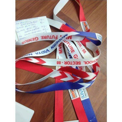 12mm, 16mm, 20mm, 25mm, 35mm, 50mm Satin Id Card Lanyard For Office, School And College