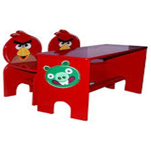 2 Seater Dual Desk Type Cartoon Style Frp School Kids Benches