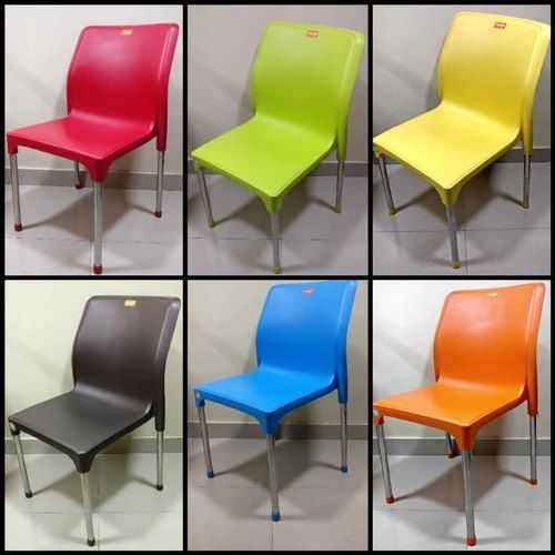 All Color Available 840X450X550 Mm Tesla Plastic Mango Tesla Cafe Dining Chair