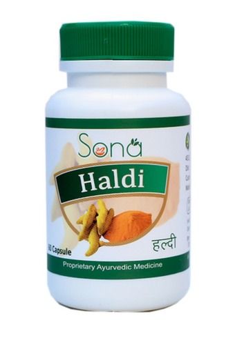 Ayurvedic Anti-Inflammatory Haldi (Turmeric) Extract Capsules For Joint Pain And Cough