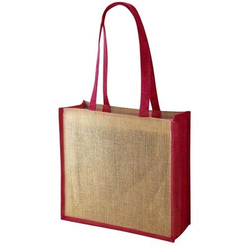 Eco Friendly Jute Hessian Bag For Storage, Shopping, Easy Folding, Easy To Carry