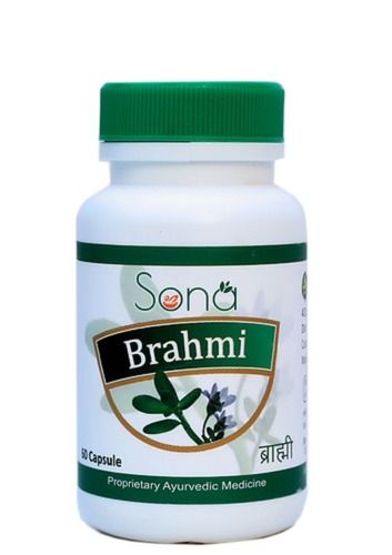 Herbal Anti-Inflammatory Memory Booster Brahmi (Bacopa Monnieri) Antioxidant Capsules Age Group: For Adults