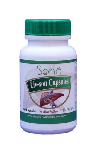 Livosin 100% Ayurvedic Detox Capsules For Cirrhosis Fatty Liver And Hepatitis B