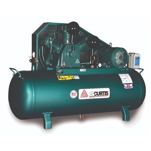 Longer Functional Life Easy Installation Color Coated Oil Lubricated Piston Air Compressor