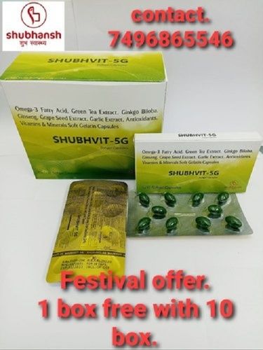 Multivitamin, Minerals And Extracts 5g Softgel Capsule