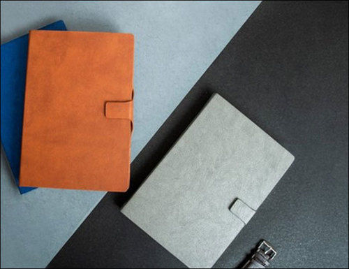 Pu Leather Yearly Diary For Business, Office, Lock Diary