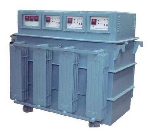 Three Phase Automatic Oil Cooled Servo Voltage Stabilizer, Power 15Kva To 2000Kva Current: Ac Volt (V)