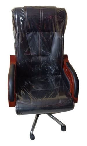 Fine 18 Inch Height Black Seat Leather High Back Executive Chair