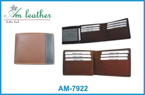 brown leather wallet