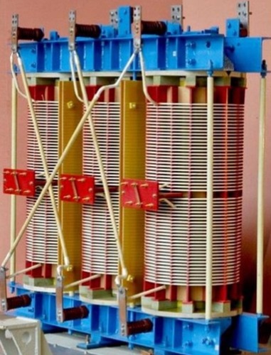 Metal Floor Mounted Three Phase Dry Type Transformer, Primary Voltage 11000 V For Industrial Use