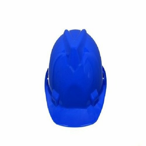 इंडस्ट्रियल शॉक एंड इम्पैक्ट रेसिस्टेंट ब्लू रैचेट टाइप एचडीपीई एडजस्टेबल सेफ्टी हेलमेट साइज: वैरी