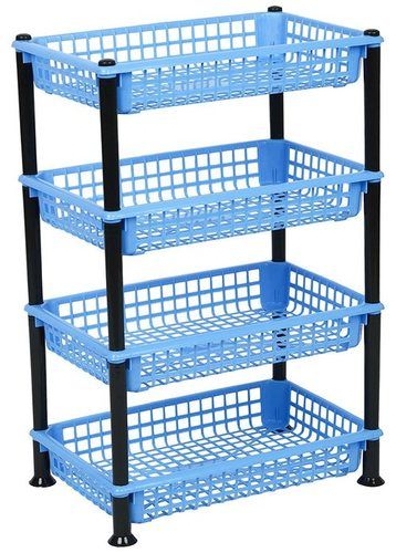 Multipurpose Plastic Storage Rack