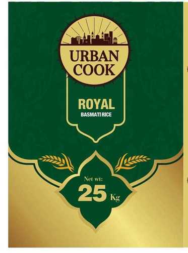 Urban Cook Royal Basmati Rice 25kg with a Fluffy, Flawless Texture and a Rich Aroma