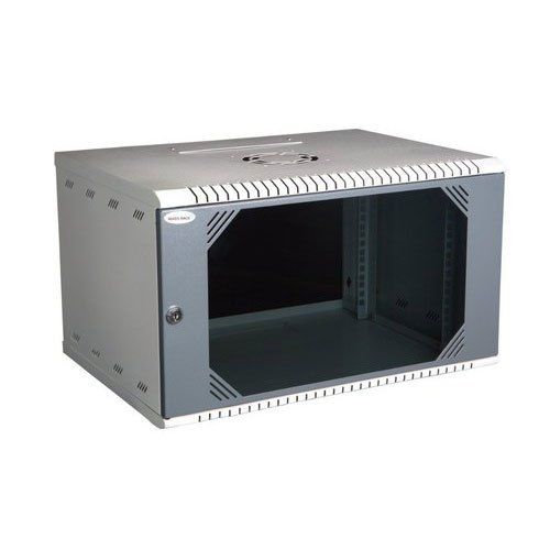 6U Wall Mounted Mild Steel Networking Rack For Cctv Dvr/Nvr/Wifi Routers  Dimension(L*W*H): 550X350 Millimeter (Mm)