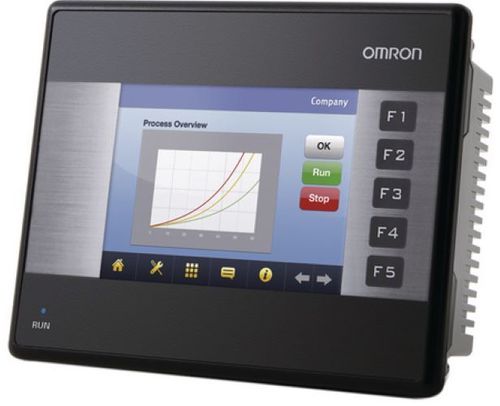 8Mb मेमोरी और 10 वाट एलईडी बैकलाइट ब्लैक ओमरॉन-Nq3-Tq000-B Hmi अनुप्रयोग: औद्योगिक