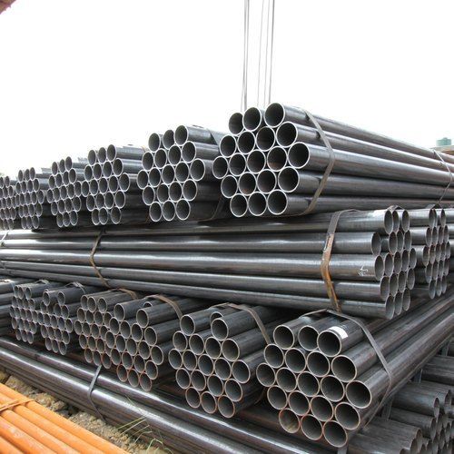 Round Shape Erw Steel Pipes With 1-5mm Thickness, 3/4 Inch Size And 6 Pipe Length