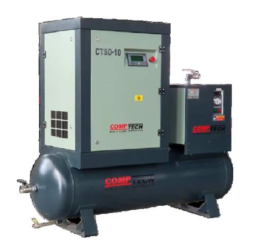 7.5 - 250 Hp Industrial Rotary Screw Air Compressor (Tank Capacity 500 - 5000 Liters) Warranty: 12 Month