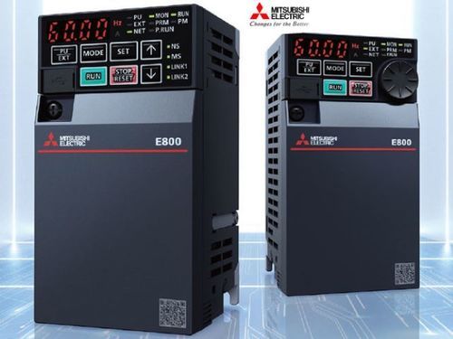 Black Accurate Static Mistubishi Fr-E800-Series Inverter With -20A C To 60A C (-5 To 140A F) Ambient Temperature