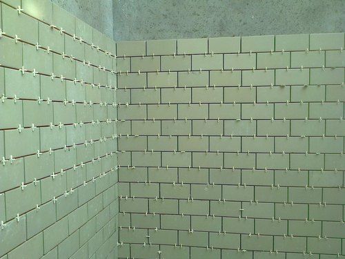 Plain Acid Resistant Tiles For Flooring With Thickness 38-75Mm