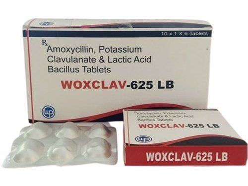 Amoxicillin And Potassium Clavulanate And Lactic Acid Bacillus Tablets