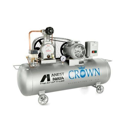 Lubricated Anest Iwata Crown 2 Hp Air Cooled Reciprocating Air Compressor (Tls20C-10-16Ec)