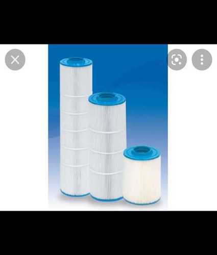 Precisely Designed Cylindrical Shape White Color Pp Chemical Filter For Filteration