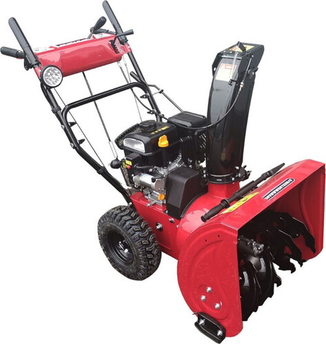 Low Temperature Starting Commercial Snow Blower For Ice Road Operation
