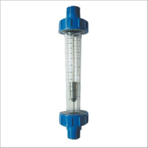 Polycarbonate Body Tamper Proof Glass Tube Rotameter For Laboratory Use