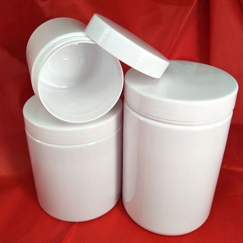 White Cylinder Pet Jar 20 Gram- Pack Of 100