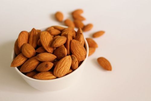 Iron 20 Percent Rich Strong Flavor Delicious Healthy Natural Taste Brown Almonds Kernels