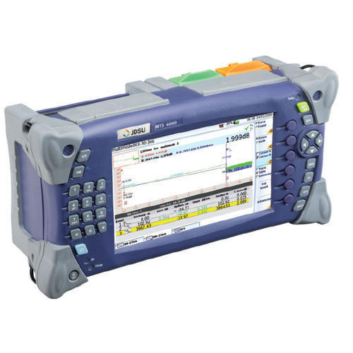 Jdsu Mts 4000 Optical Time Domain Reflectometers - Color: Grey And Blue