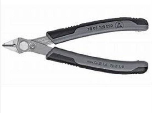 Knipex Electronics Cable Cutter Esd Version With Grey Black Handle Hardness: Yes