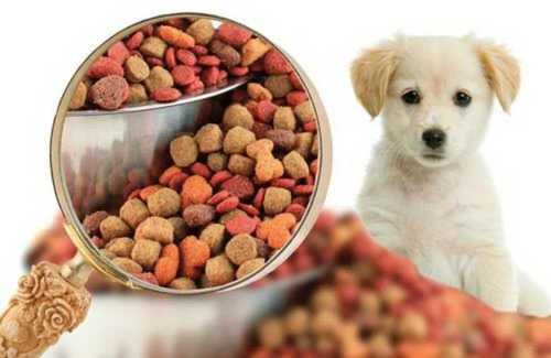 Light and Dark Brown Feed Grade Chicken Flavour Pets Food for Puppies