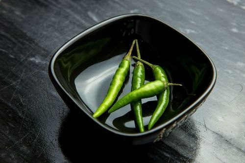 Maturity 100 Percent Spicy Natural Rich Taste Healthy Fresh Green Chilli